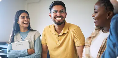 Students in corridor